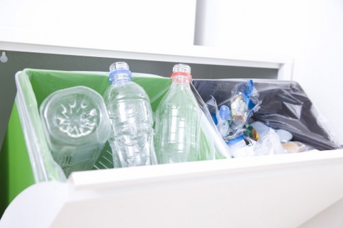 Various types of recyclable materials