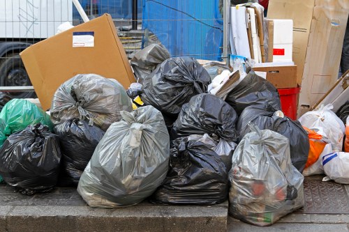 Waste collection in Kings Cross