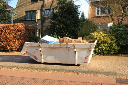 Van loaded with furniture for a residential move in Kings Cross